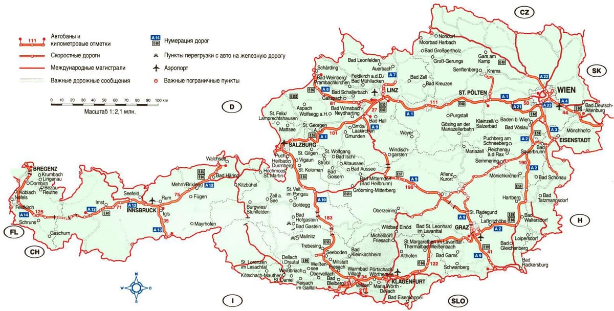 карта кремс, Австрія