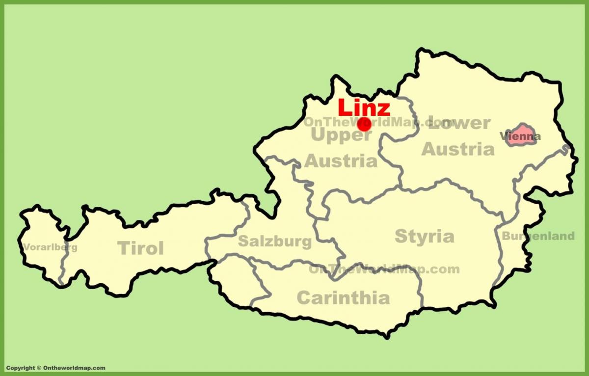 карта Лінц, Австрія