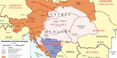 Австрія Угорщина карта 1900