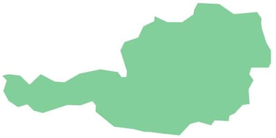 Австрія векторна карта