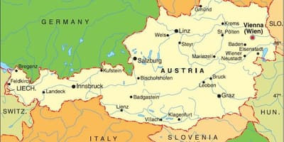 Карта ландек Австрія