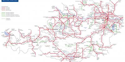Твб австрійської залізничній карті